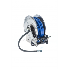 ENROULEUR INOX CAPACITE 15 METRES AVEC SUPPORT ORIENTABLE