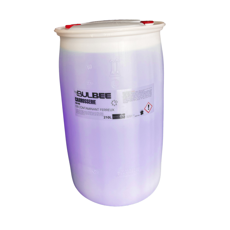 DECONTAMINANT FERREUX JANTES ET CARROSSERIE EN FUT DE 210 LITRES DECONTAMINANT FERREUX JANTES ET CARROSSERIE EN FUT DE 210 LITRES
