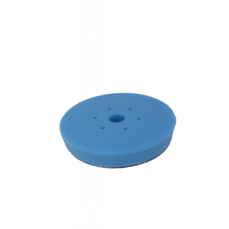 MOUSSE DE POLISSAGE BLUE DENSITE' MEDIUM, ADAPTE' POUR ORBITAL, VELCRO BASE 125