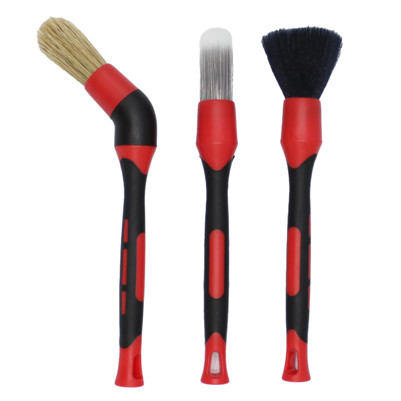 LOT DE 3 PINCEAUX DE NETTOYAGE AVEC COUDE LOT DE 3 PINCEAUX DE NETTOYAGE AVEC COUDE