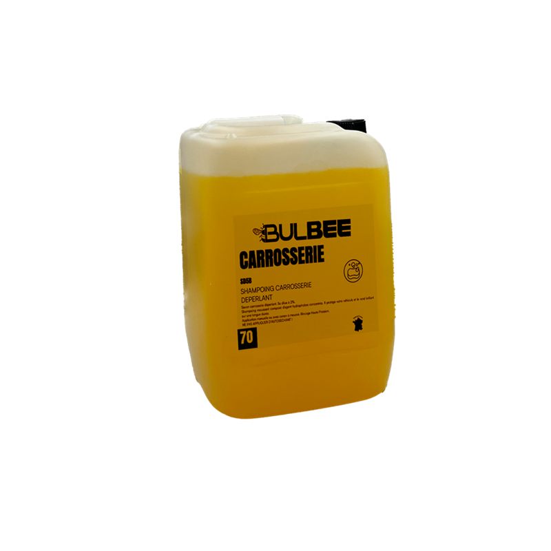 SAVON CARROSSERIE DEPERLANT EN BIDON DE 5 LITRES SAVON CARROSSERIE DEPERLANT EN BIDON DE 5 LITRES