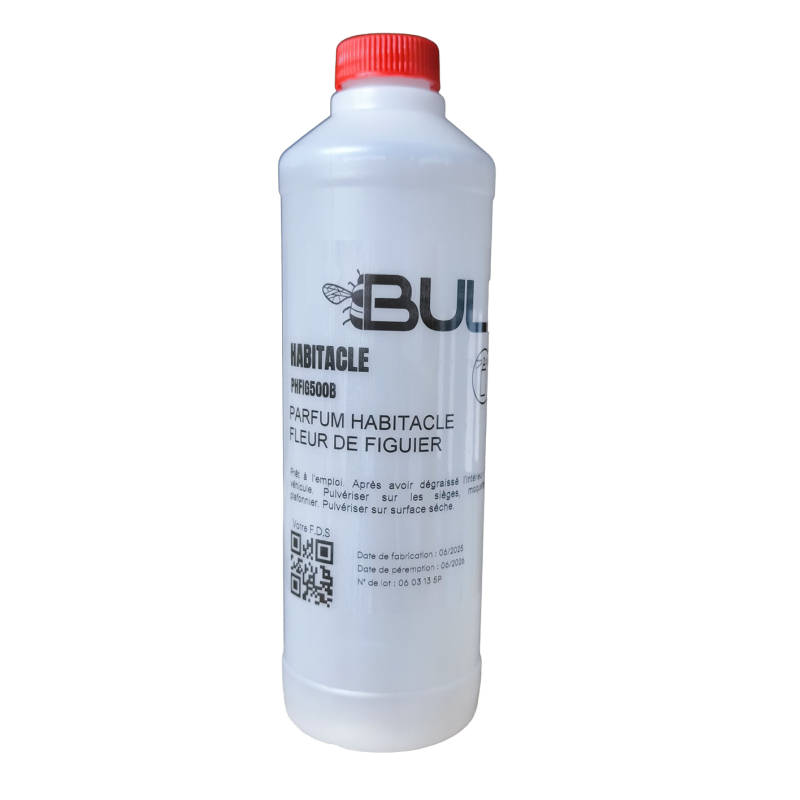 PARFUM D'HABITACLE  FLEUR DE FIGUIER EN PULVERISATEUR DE 500ml