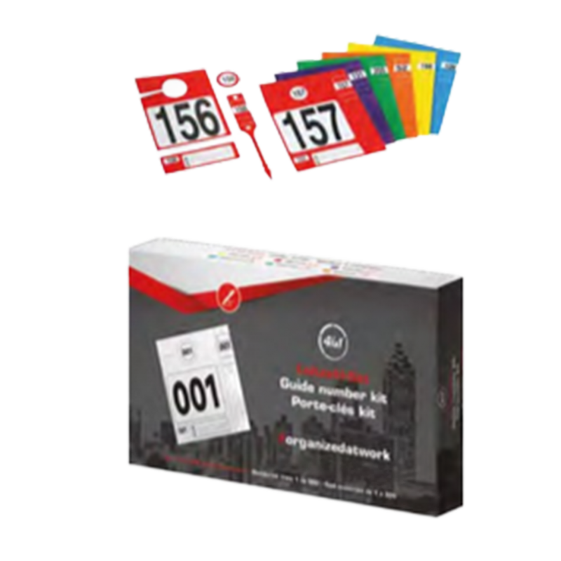 BOITE DE 300 CARTES D'IDENTIFICATION VEHICULE ATELIER 4 EN 1