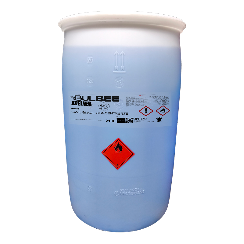 LAVE GLACE CONCENTRE ETE EN FUT DE 210 LITRES