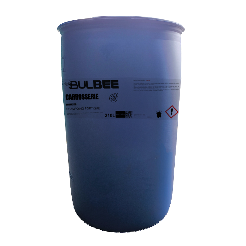 SHAMPOING POUR PORTIQUE DE LAVAGE EN 210 LITRES