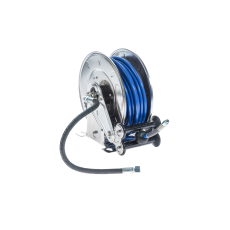 ENROULEUR INOX CAPACITE 15 METRES AVEC SUPPORT ORIENTABLE